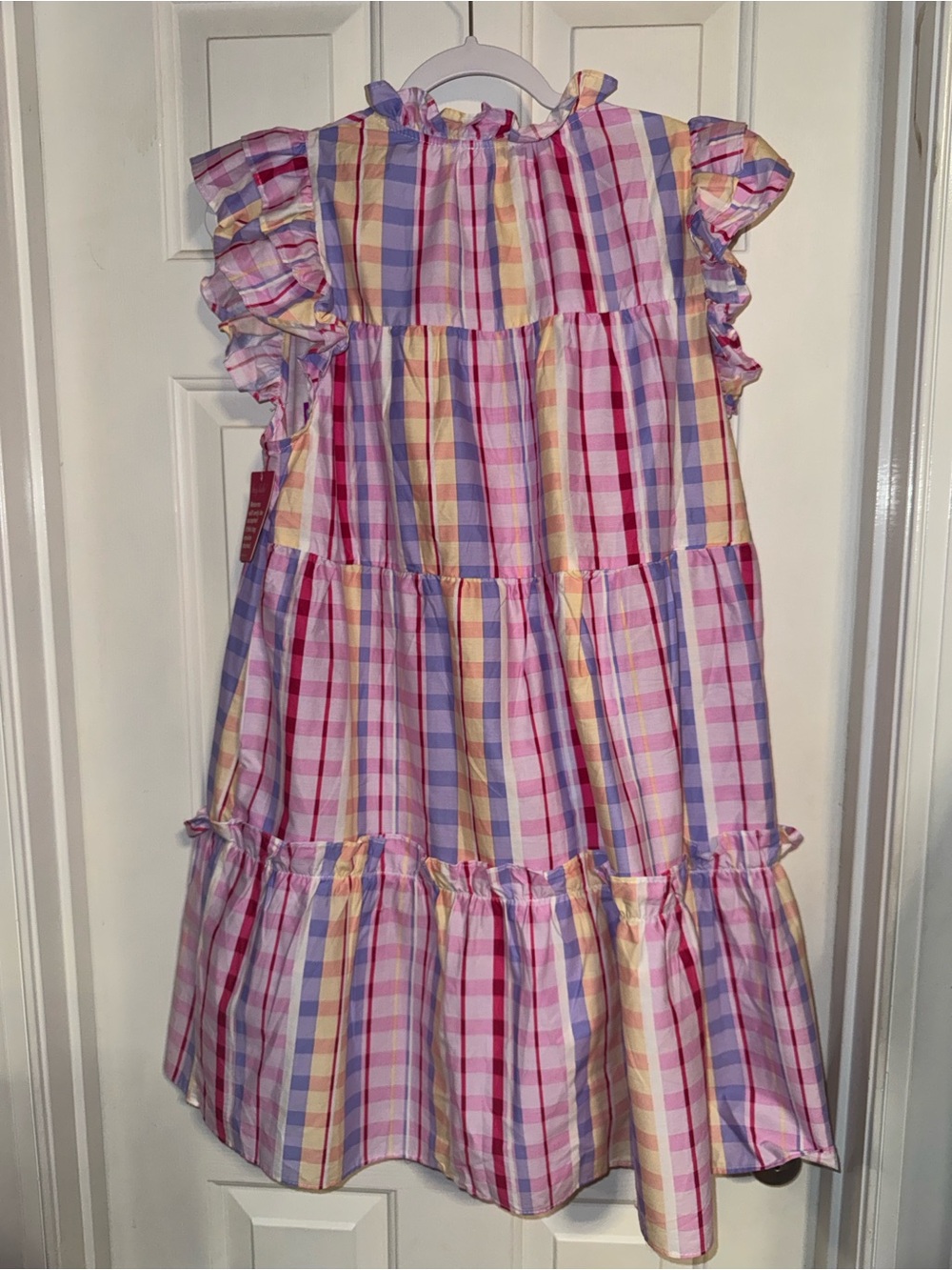 Aubrey Gelato Ruffle Shoulder Dress. Size XS. Buddy Love. - Picture 5 of 11